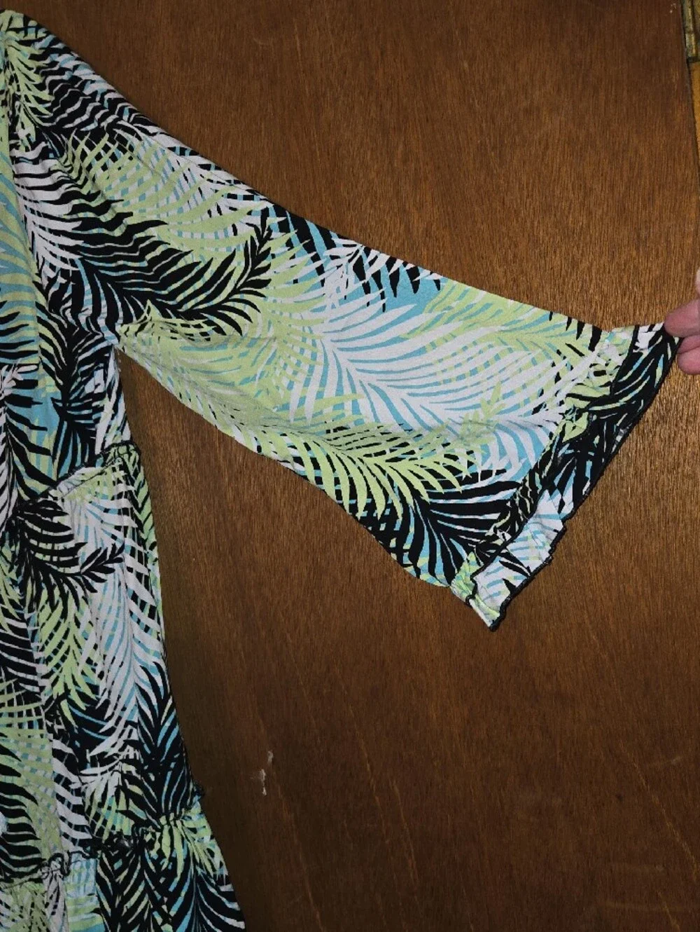 Blue island Palm Print Mini Dress - Picture 6 of 6